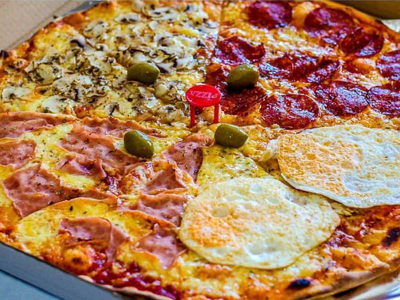 quattro stagione pizza king dostava